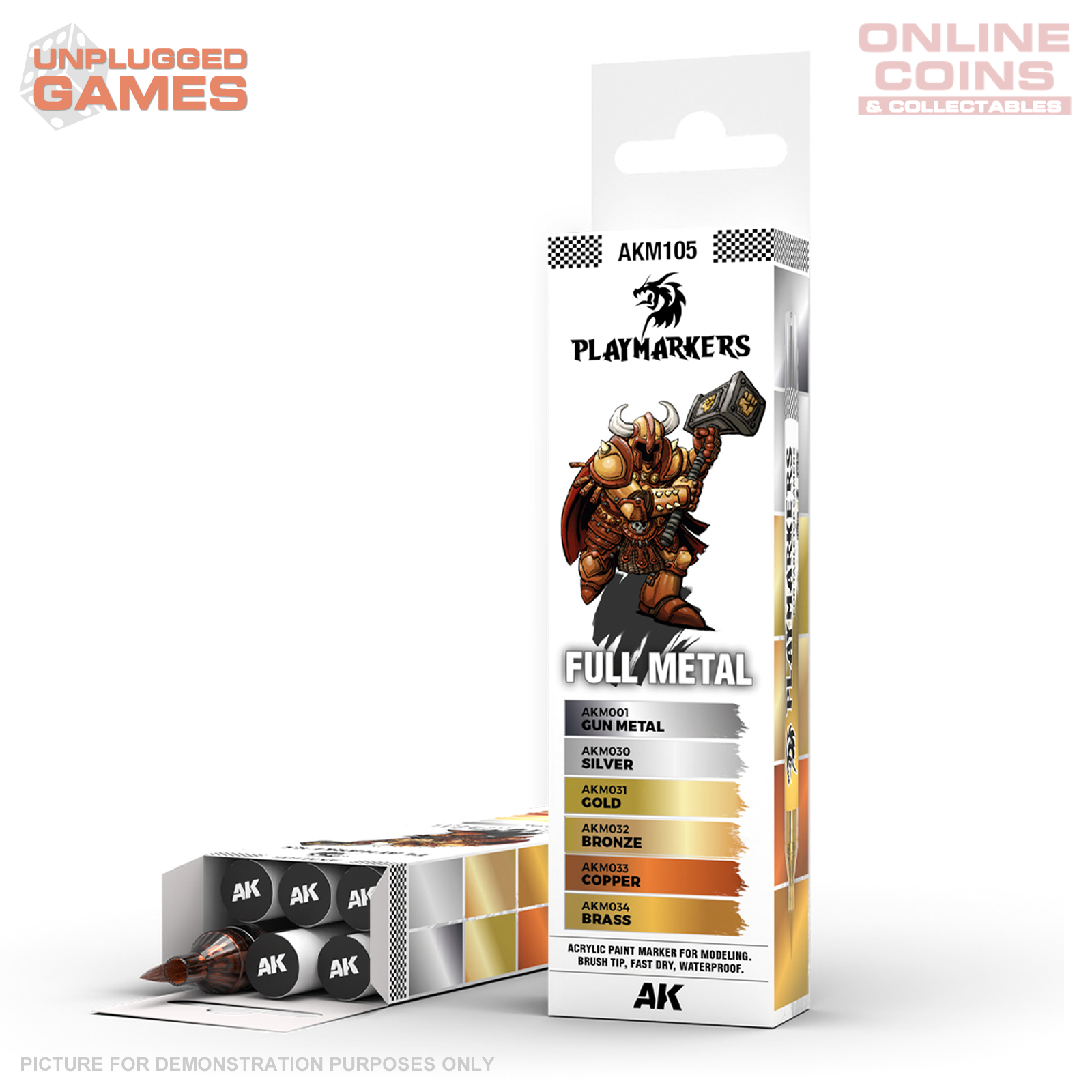 AK Interactive - Playmarkers - Sets - Full Metal